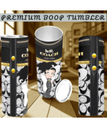 Betty Boop Coach Style Tumbler | Premium Boop Travel Mug | Fashion | Fre... - $36.99
