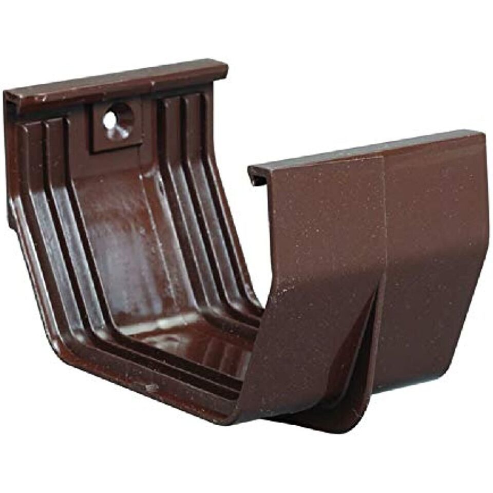 GUTTER CONNECTR VNYL BRWN - $19.24