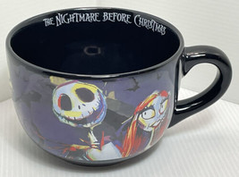Soup Bowl Cup Mr Oogie Boogie Jack &amp; Sally Disney&#39;s Nightmare Before Christmas - £13.02 GBP
