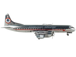 Lockheed L-188 Electra Commercial Aircraft American Airlines Silver w Red Stripe - £45.55 GBP