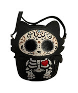 Sleepyville Critters Sugar Skull Cat Shoulder Crossbody Bag VERY GOOD - £19.96 GBP