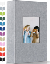 Photo Album 4X6 with 300 Pockets,Slip-In Picture Albums,Linen Cover Memo... - $490.37 MXN