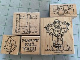 Stampin Up Happy Y’all Rubber Stamp Set - £6.39 GBP