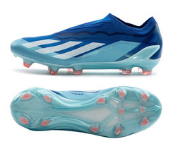 adidas X Crazyfast. 1 Laceless FG Soccer Men&#39;s Football Shoes Soccer NWT FZ6563 - £188.38 GBP