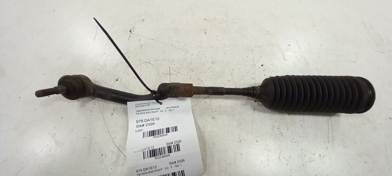 Nissan Rogue Steering Rack Pinion Tie Rod End W Boot Right Passenger 201... - $27.96