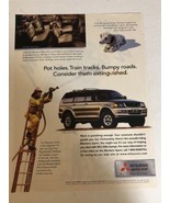 1998 Mitsubishi Montero Sport Car Vintage Print Ad Advertisement  PA3 - $7.91