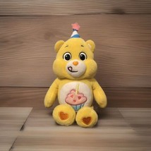 Care Bears Birthday Bear 10.5&quot; Plush Stuffed Animal Cupcake Party Basic Fun - $11.29