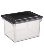 File Box, Clear Bankers Box, Organizer Storage Tote W/Lid, 8 Pack - €141,41 EUR