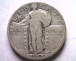 1929 Standing Liberty Quarter Very Good Vg Nice Original Coin Bobs Coins - £10.38 GBP