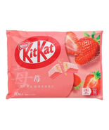 NESTLE KitKat Wafer Biscuits Strawberry Flavor 10 Pcs (Pack of 12) - $98.99