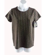  Art Class Big Girls Short Sleeve Metallic Top L 10/12 - £8.53 GBP