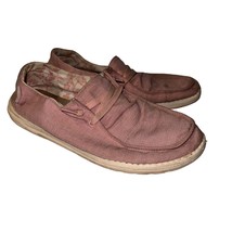 Hey Dude Pink Wendy Linen Slip On Comfort Shoes Womens 9 US 121535000 - £16.23 GBP