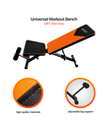 Workout Bench Black by Great Elite Gear - £103.11 GBP