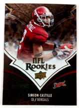 SIMEON CASTILLE 2008 Upper Deck Icons 747/999 #202 Rookie RC - $0.94