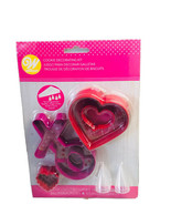 Wilton XO Set of 4 Cookie Decorating Kit. ShipN24Hours. New- - $29.53 CAD