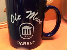 OLE MISS Parent Mug Orientation 2001 University of Mississippi coffee cup - £17.91 GBP