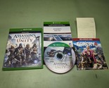 Assassin&#39;s Creed: Unity Microsoft XBoxOne Complete in Box signature edition - $5.89
