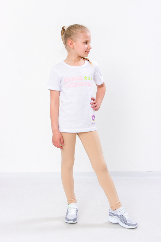 Leggings (Girls), Any season,  Nosi svoe 6000-079-3 (krem-briule) - $12.66+