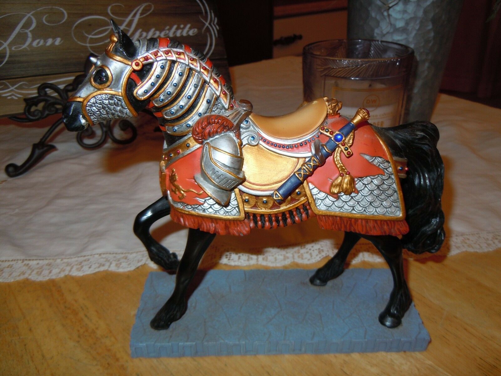 VTG 2006 Trail Of PAINTED PONIES Super Charger Horse Figurine 12232 Rob Barker - $59.39