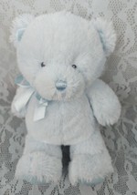 Baby Gund Blue Teddy My First Bear 1st Boys 10&quot; Plush Stuffed Animal Toy Lovey - $12.86