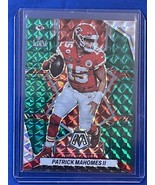2022 Panini Mosaic Super Bowl LIV MVP Green Prizm Patrick Mahomes #293 2... - $19.05
