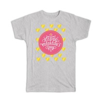 Heart Faux Gold : Gift T-Shirt Happy Valentines Day Love Romantic Girlfriend Wif - £14.37 GBP