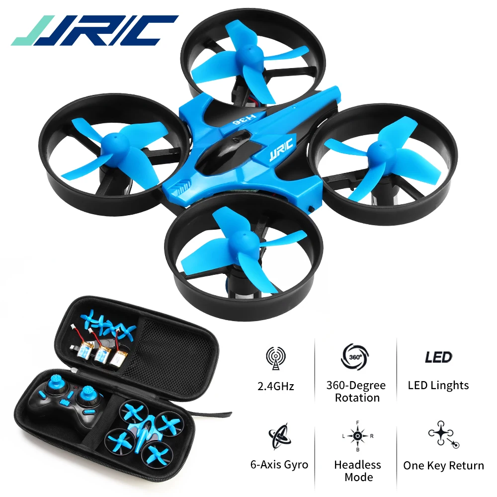 JJRC H36 RC Mini Drone Helicopter 4CH Toy Quadcopter Drone Headless 6Axis One - £27.40 GBP+