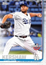 2019 Topps Opening Day #46 Clayton Kershaw Los Angeles Dodgers ⚾ - £0.70 GBP