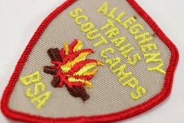 Vintage Allegheny Trails Scout Camps Twill BSA Boy Scouts America Camp Patch - £9.19 GBP