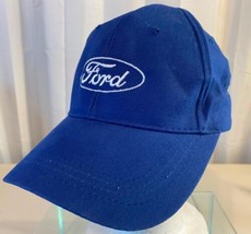 Blue Ford Baseball Type Hat Adjustable One Size Fits Most - £10.24 GBP