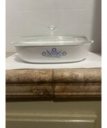 Vintage Corning Ware Blue Cornflower P-10-B Casserole Dish &amp; Lid 10&quot;x 10... - $365.04 MXN