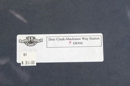 Railway Design Associates &quot;Deer Creek Way Mackinaw Station&quot; O Scale Kit #306 JB - £27.86 GBP