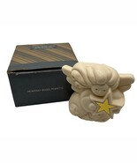 Heavenly Angel Pomette Ceramic Figurine With Gold Star &amp; Original Box - $6.85 CAD