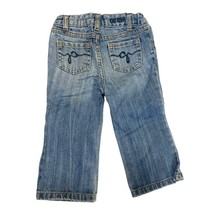 Guess Boys Infant Baby 18 Months Adjustable Waist Jeans Light Wash - $11.88