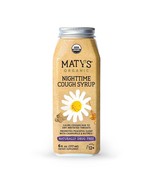 Maty&#39;s Organic Nighttime Cough Syrup, Natural Cough Syrup Relief for Adu... - $18.80