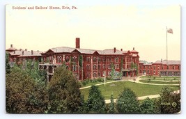 Postcard Soldiers&#39; and Sailors&#39; Home Erie Pennsylvania PA - £2.89 GBP