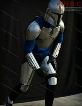 Il Mandalorian din Djarin Beskar Acciaio Armor Bounty Hunter Personaggio Costume - £284.16 GBP