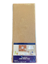 Bulletin Board Cork Wrap Tile Frameless Quartet Brand 5.5&quot; x 14&quot; NIP Sealed - £11.27 GBP