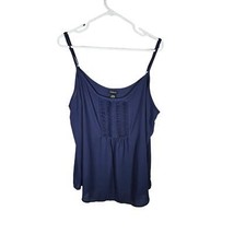 Torrid Women&#39;s Camisole Tank Top Blue Size 2 Adjustable Straps - $286.25 MXN