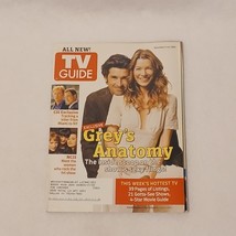 TV Guide Magazine November 7-13, 2005 Grey&#39;s Anatomy The Show&#39;s Sexy Flings - $7.99