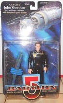 1997 Babylon 5 Captain John Sheridan Action Figure NRFP VHTF - £22.02 GBP