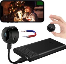 Mini Spy Camera Home Security Surveillance Cam, Wireless Hidden Camera Wifi With - £25.26 GBP