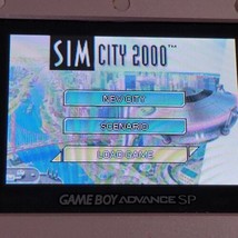 SimCity 2000 Nintendo Game Boy Advance Authentic Saves Sim City - £18.44 GBP