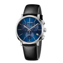 Orologio da uomo Calvin Klein cronografo al quarzo quadrante blu K8Q371CN - £127.92 GBP