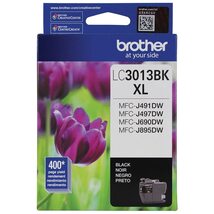 Brother Printer LC3011BK Singe Pack Standard Cartridge Yield Upto 200 Pa... - $20.84+