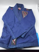 Vector Sports BJJ Kids Gi (K0 ,Blue w/white belt) - £43.09 GBP