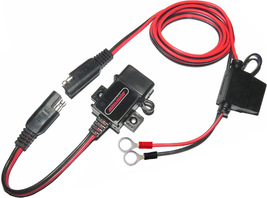 Motopower MP0609A 3.1Amp Motorcycle Usb Port Kit Sae To Usb Adapter On Motorcycl - £13.05 GBP