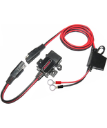 MOTOPOWER MP0609A 3.1Amp Motorcycle USB Port Kit SAE to USB Adapter on M... - £13.11 GBP