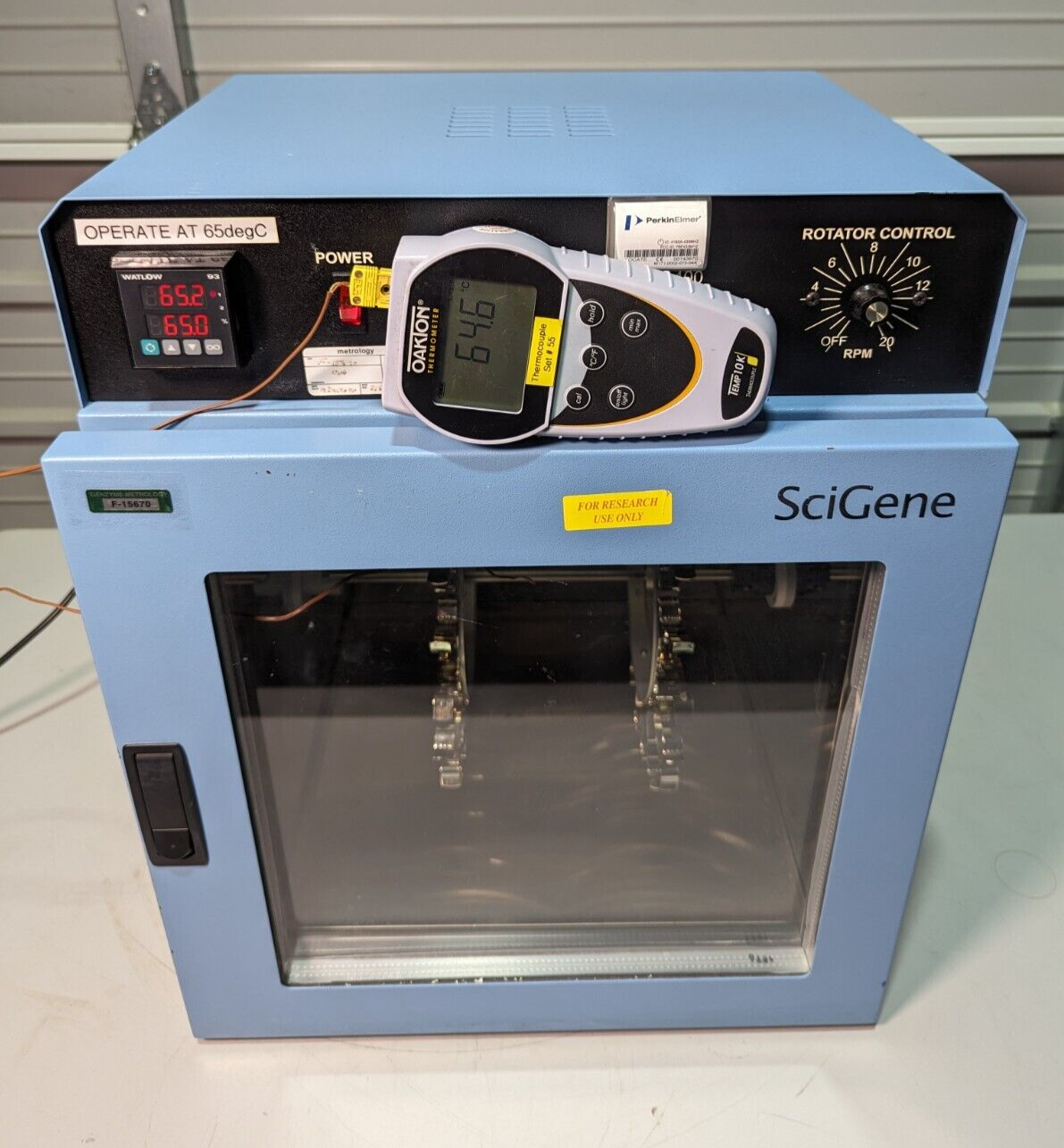 Scigene Model 400 Hybridization Incubator Oven wIth Tube Rotator / FULLY... - $895.50