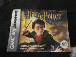 Nintendo Gameboy Game Boy Advance Harry Potter And The Chamber of Secrets Instru - £3.98 GBP